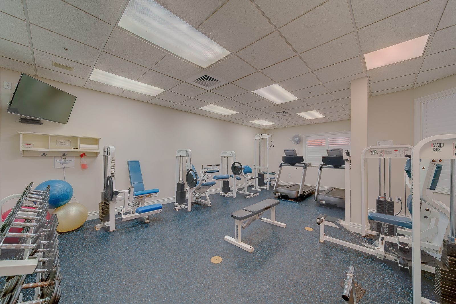 Onsite fitness center
